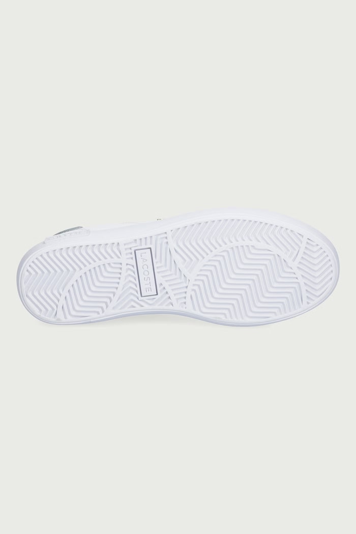 POWERCOURT sneakersy damskie skórzane Lacoste biały 51SFA0192.216