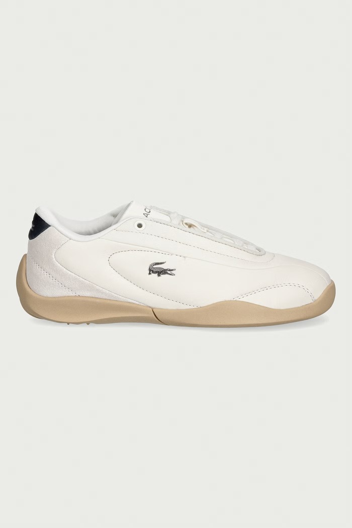 Lacoste MEDIAN sneakersy damskie skórzane 52SFA0024.2R2 czarny AW26