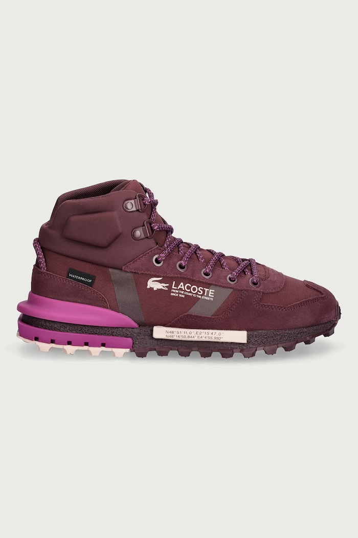 Lacoste Ghete de drumeție pentru femei ELITE ACTIVE WINTER 52SFA0070.AUS burgundia AW26