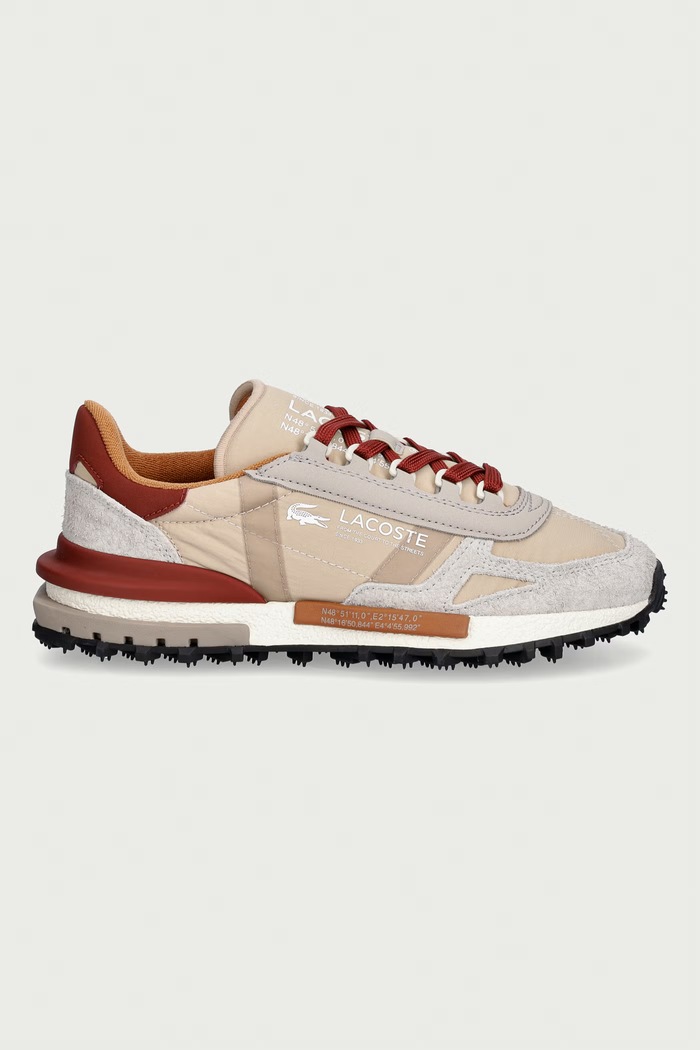 Lacoste ELITE ACTIVE sneakersy damskie 52SFA0077.ARQ beżowy AW26