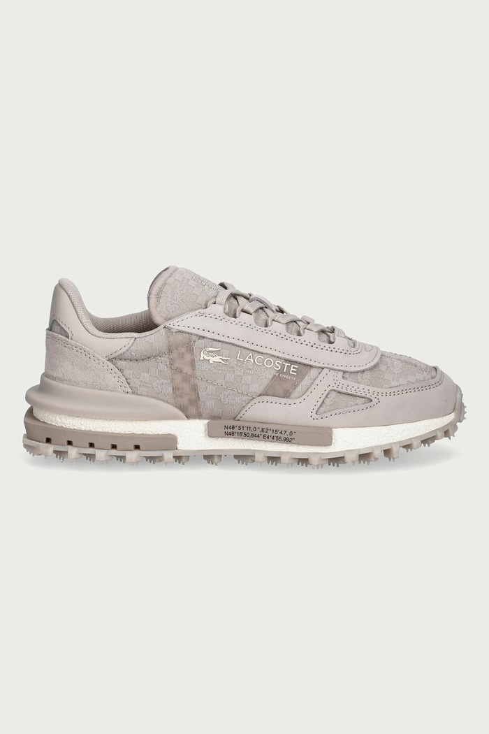 Lacoste ELITE ACTIVE sneakersy damskie 52SFA0065.1E7 szary AW26