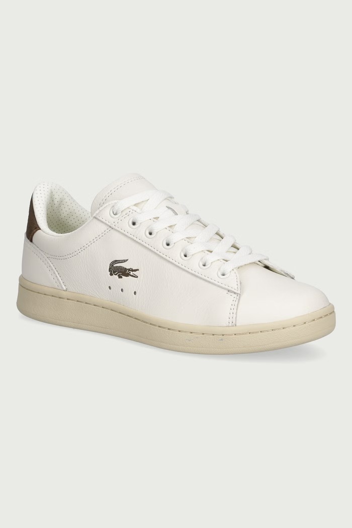 Lacoste CARNABY SET sneakers dámske kožené béžová 52SFA0111.2F5