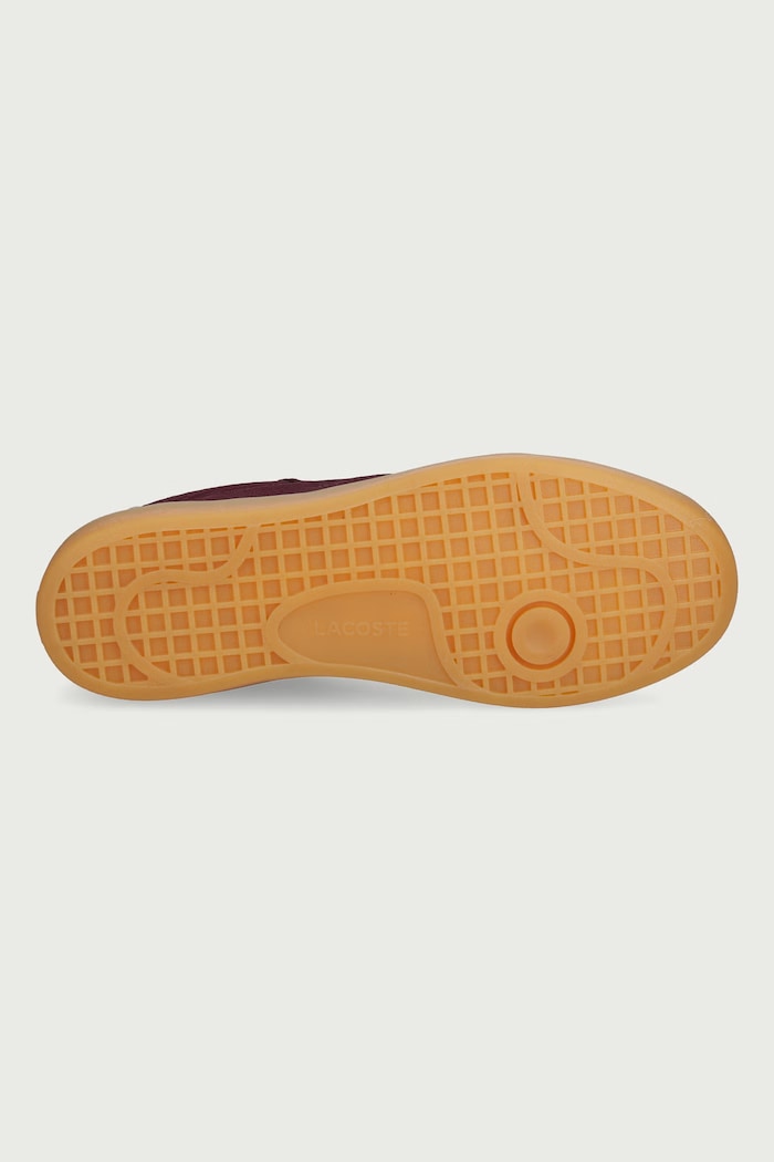BASESHOT PRO sneakers dámske kožené Lacoste burgundské 52SFA0125.AMD