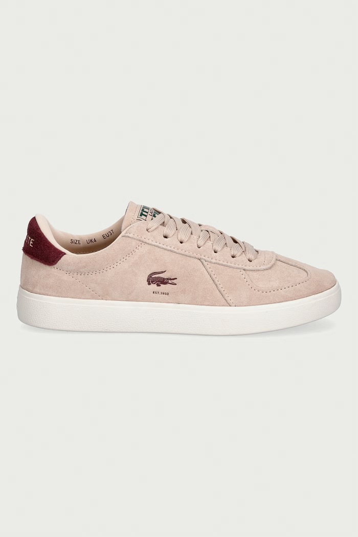 Lacoste BASESHOT PRO sneakers γυναικεία δερμάτινα 52SFA0038.AD6 μπεζ AW26