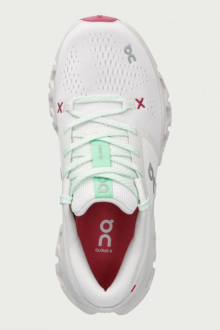 On sneakersy damskie Cloud X 5 biały 3WG30060969