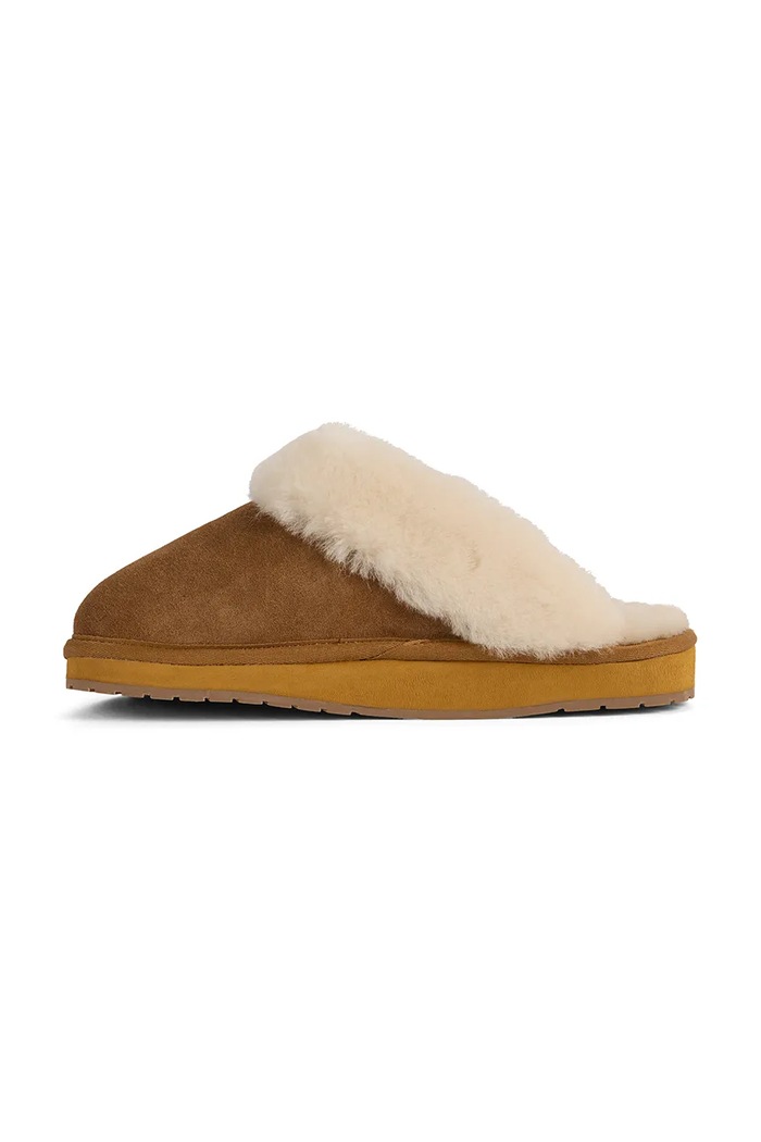 Παντόφλες Γυναικείες σουέτ Megan Comfort Emu Australia W13257.CHES καφέ