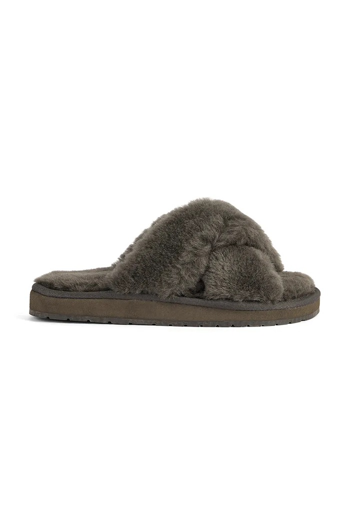 Emu Australia Παντόφλες Γυναικεία Kendall Comfort γκρί W13236.CHAR
