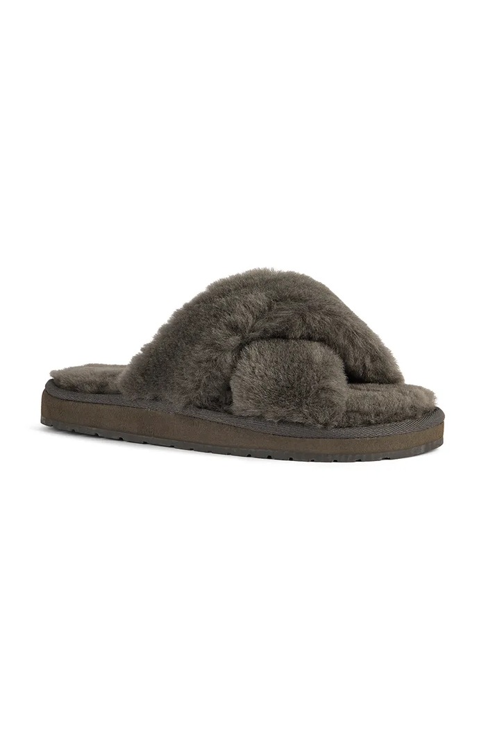 Emu Australia Παντόφλες Γυναικεία Kendall Comfort W13236.CHAR γκρί AW26