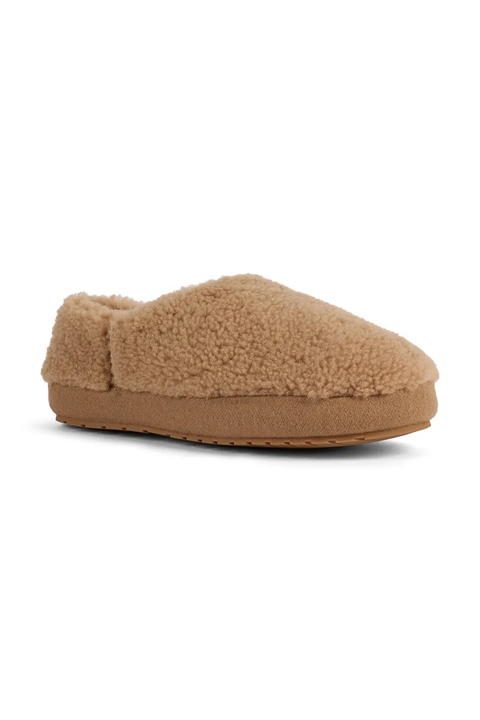 Emu Australia Pantofle dámské kožené Aston W13207.CAME hnědá AW26