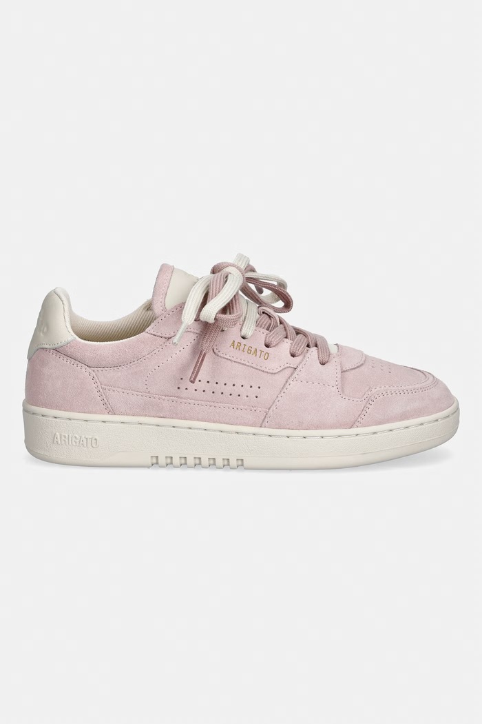 Axel Arigato Dice Lo sneakersy damskie zamszowe F4220002 różowy AW26