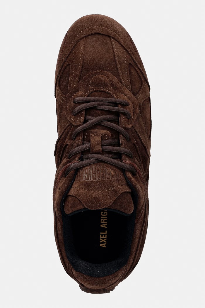 Axel Arigato Slow sneakersy damskie zamszowe brązowy F4159002