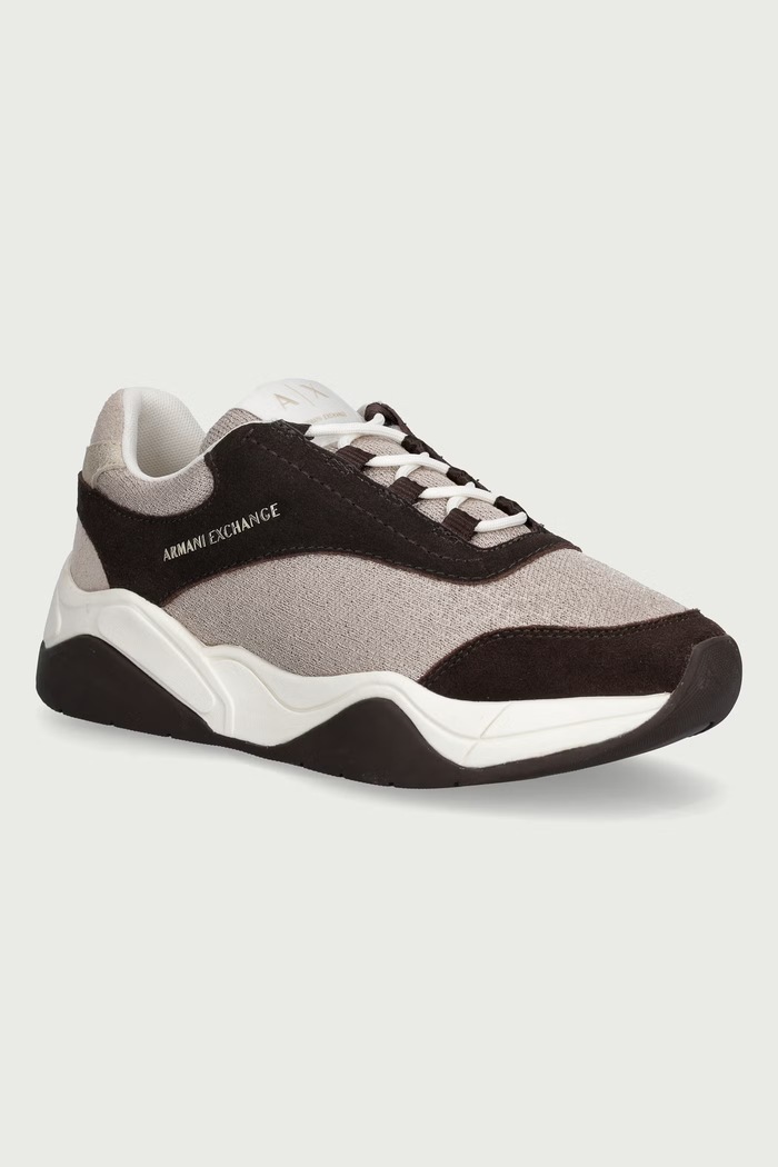 Armani Exchange Sneakersy damskie beżowy XW003129.AF27443.M6462