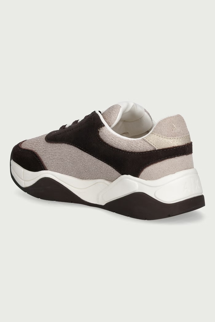Boty Armani Exchange Sneakers boty dámské XW003129.AF27443.M6462 béžová