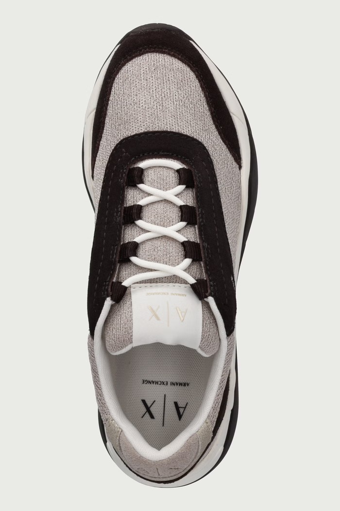 Armani Exchange Sneakersy damskie XW003129.AF27443.M6462 beżowy AW26