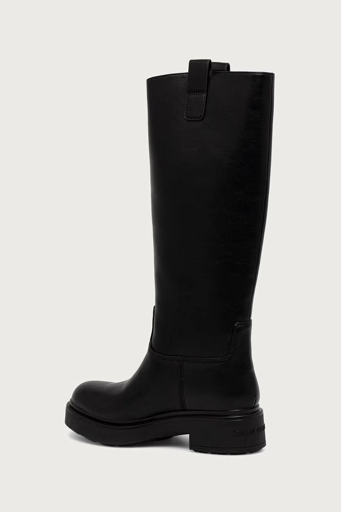 Obuv Armani Exchange Čižmy dámske XW003089.AF17451.UC001 čierna