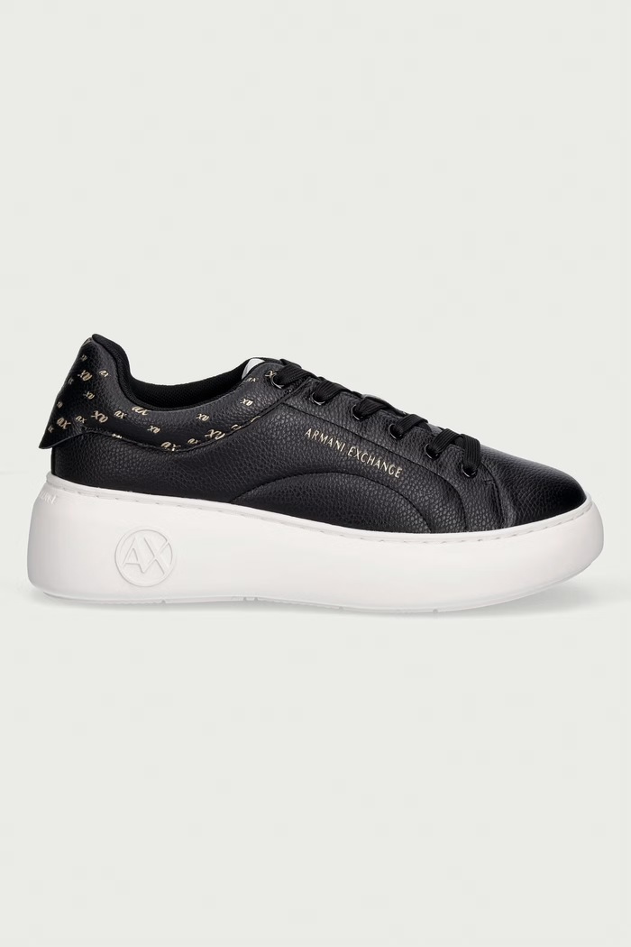 Armani Exchange кроссовки для женщин XW003064.AF17570.MZ815 чёрный AW26