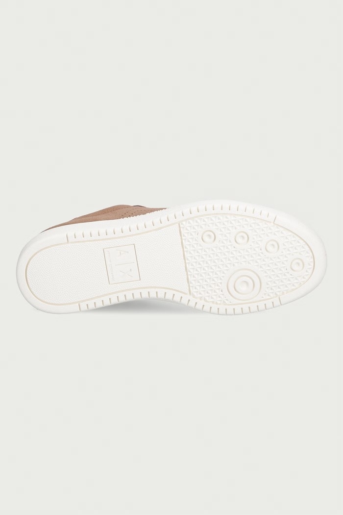 Armani Exchange superge ženske semišaste XW002791.AF23058.M6460 rjava