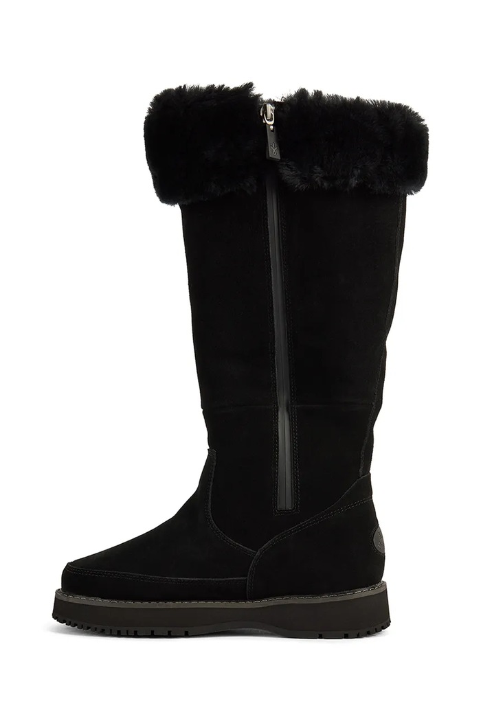 Georgi Wave μπότες χιονιού Γυναικείες σουέτ Emu Australia W13403.BLAK μαύρο