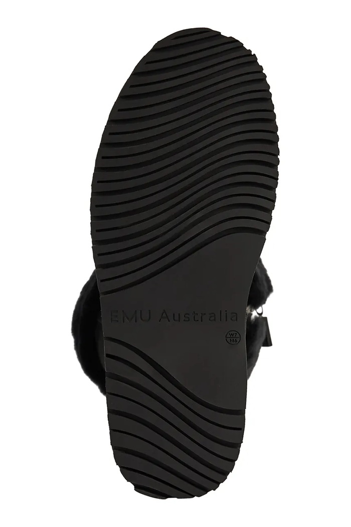 Emu Australia Georgi Wave μπότες χιονιού Γυναικείες σουέτ W13403.BLAK