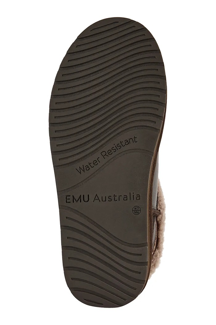 Emu Australia Isobelle zimske čizme za žene od kože W13394.CHOC