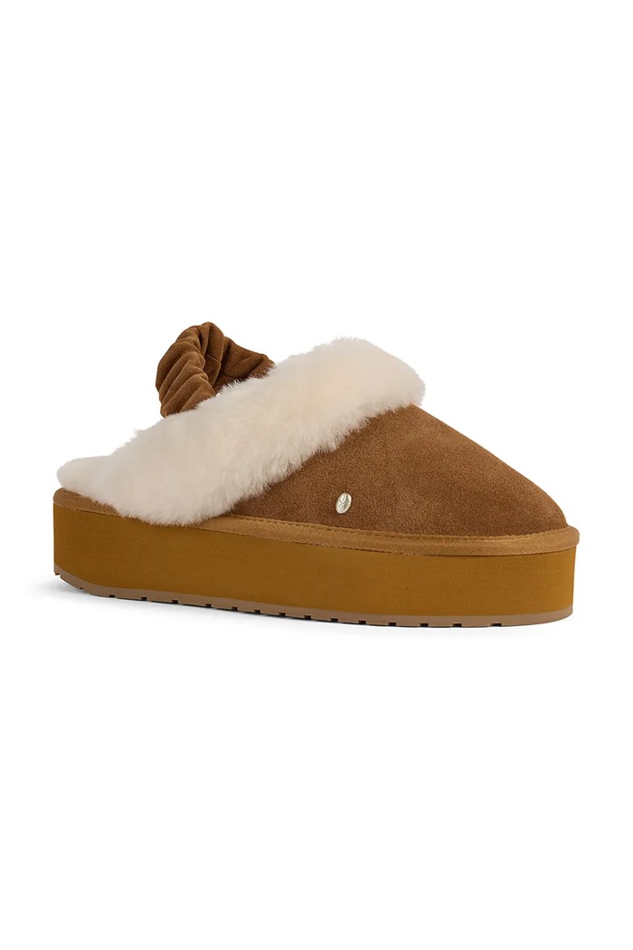 Emu Australia Pantofle dámské semišové Hartz Clog W13374.CHES hnědá AW26