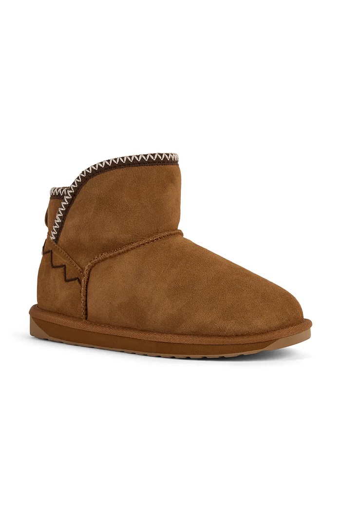 Emu Australia Sammy zimske čizme za žene od kože W13356.CHES smeđa AW26