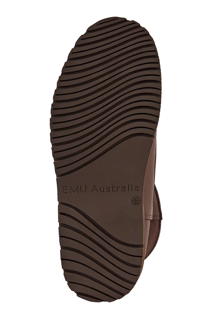 Olly Lo śniegowce damskie zamszowe Emu Australia W13343.ESPR brązowy