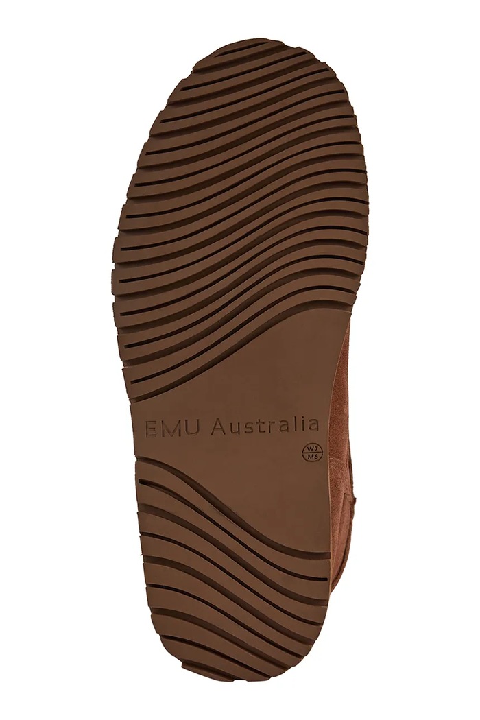 Emu Australia Shackleton zimske čizme za žene od brušene kože W13342.OAK