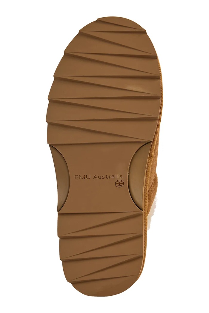 Emu Australia Papuci de casă pentru femei din piele întoarsă Sharky Slide W13338.CHES