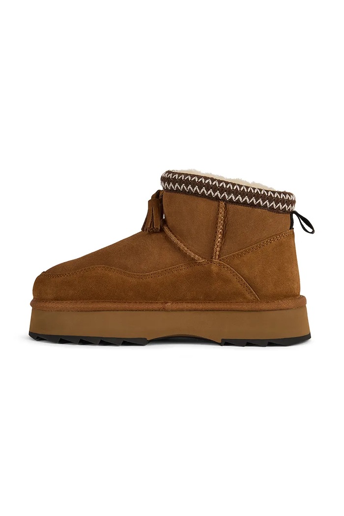 Emu Australia Mim kapcie damskie zamszowe W13335.CHES brązowy AW26