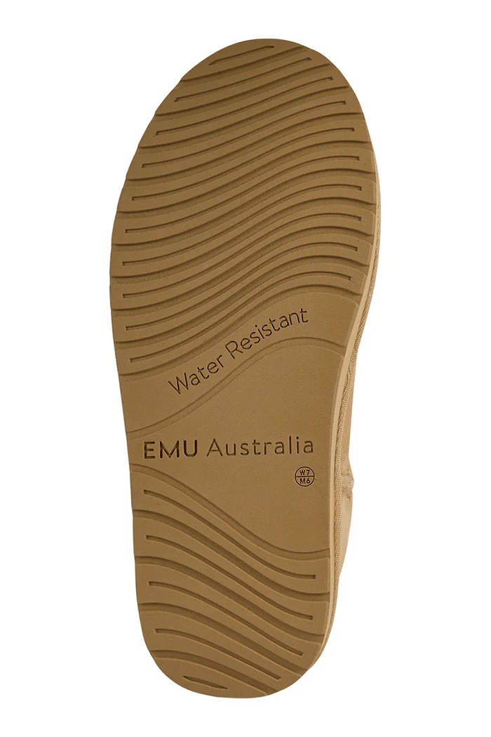Emu Australia Stinger Micro Flatform 2.0 zimske čizme za žene od brušene kože W13296.SAND