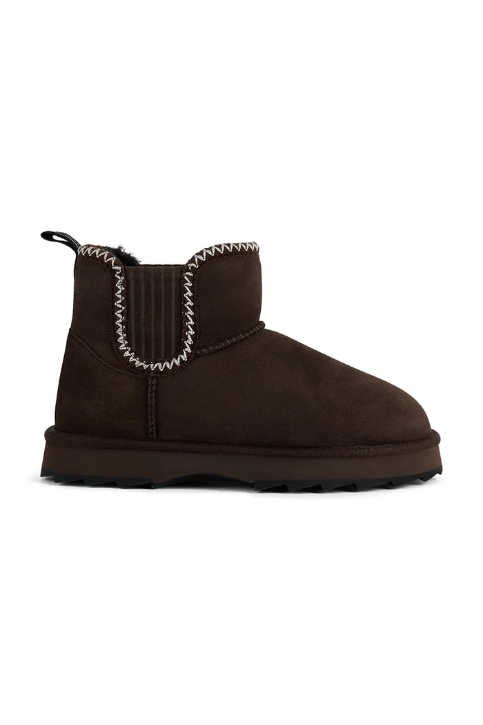 Emu Australia Higgie śniegowce damskie zamszowe brązowy W13198.CHOC