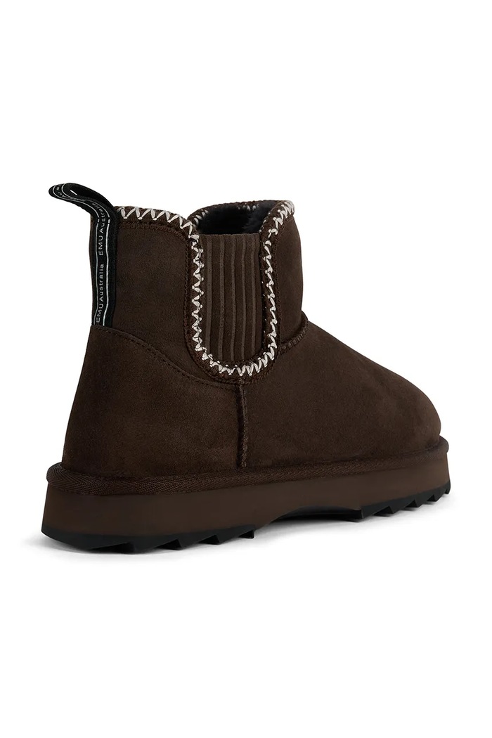 Emu Australia Higgie śniegowce damskie zamszowe W13198.CHOC brązowy AW26