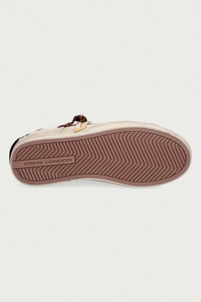 SK8 DELUXE superge ženske usnjene Crime London bela 23102AA9.10