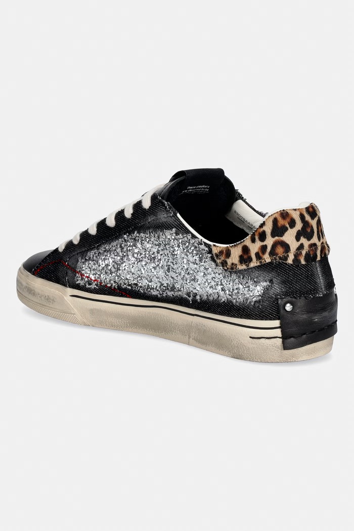Obuwie Crime London DECONSTRUCTED sneakersy damskie 23075AA9.68 czarny