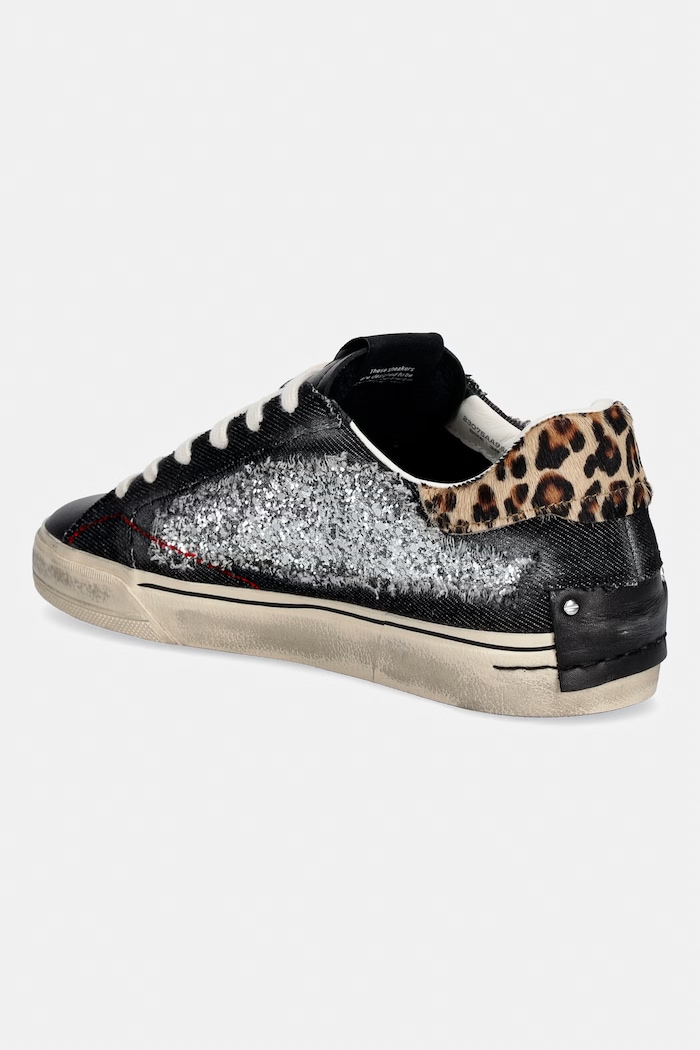 Obuwie Crime London DECONSTRUCTED sneakersy damskie 23075AA9.68 czarny