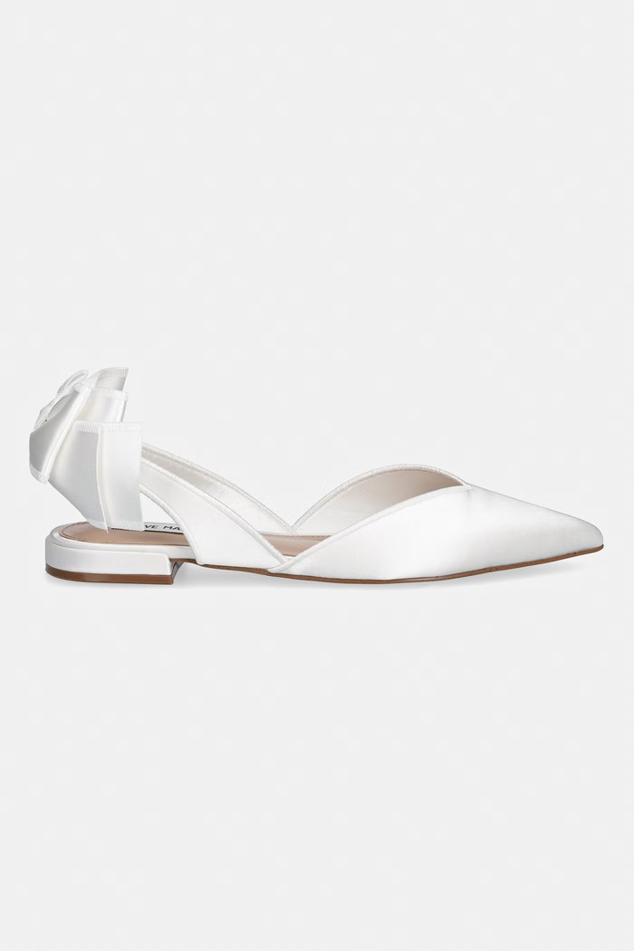 Steve Madden baleriny Synthia 11005139.985 biały AW26
