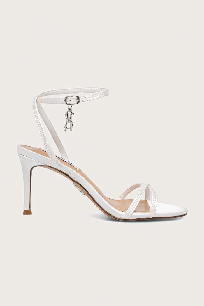 Steve Madden sandały na szpilce Nesta-P 11005475.985 biały AW26