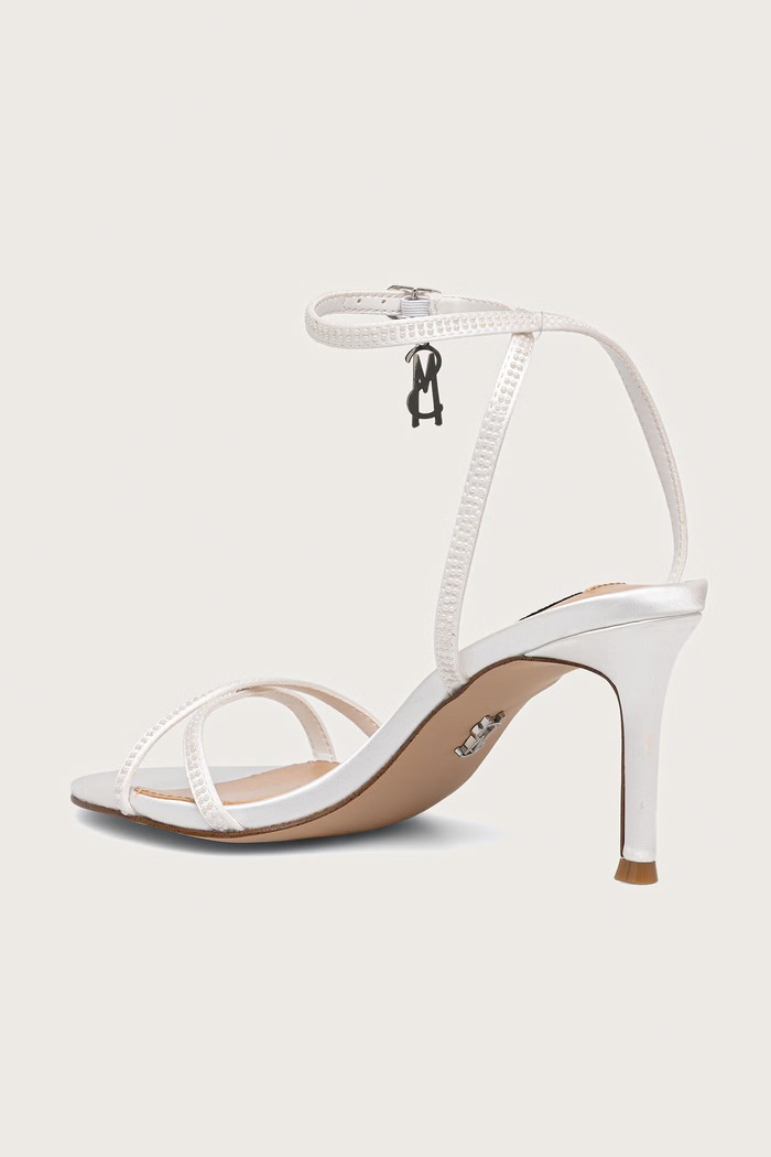 Obuwie Steve Madden sandały na szpilce Nesta-P 11005475.985 biały