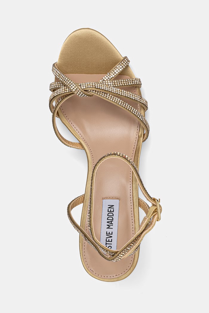 Steve Madden sandały na szpilce Niles-ST-R złoty 11005606.045