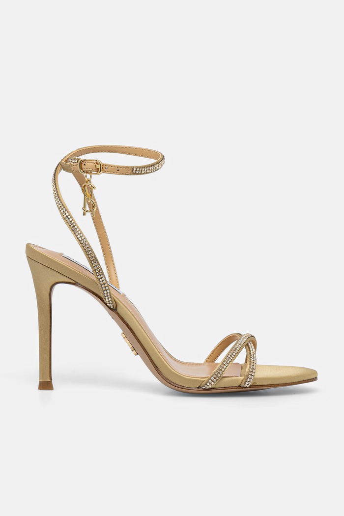 Steve Madden sandały na szpilce Jypsey-CNR 11005123.045 złoty AW26