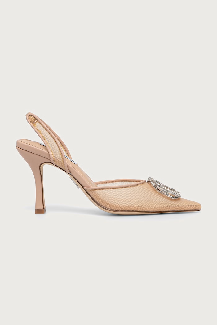 Steve Madden Szpilki Bellina 11005601.BM3 beżowy AW26