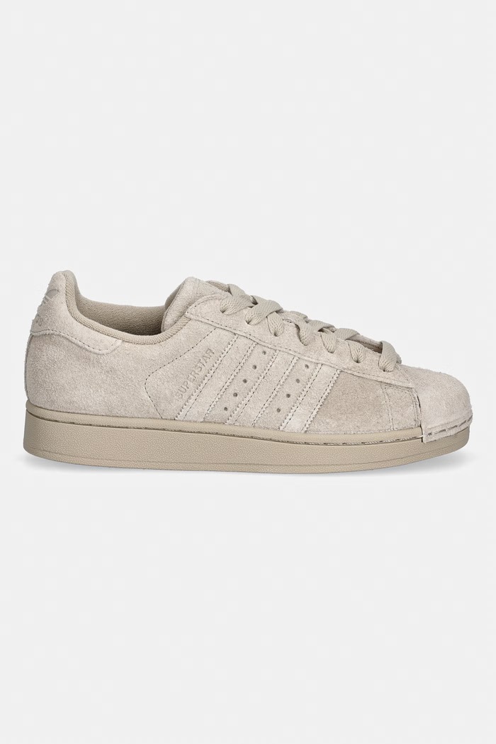 adidas Originals Superstar II sneakers boty dámské semišové KJ4654 béžová AW26