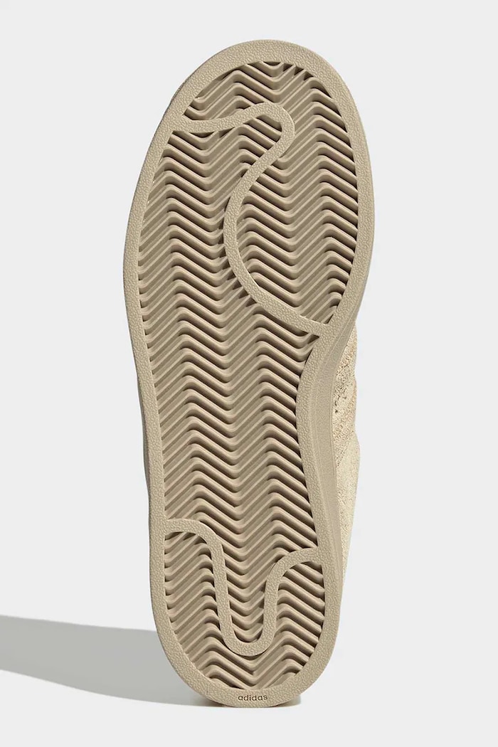 Superstar II tenisice za žene od brušene kože adidas Originals bež KJ4654
