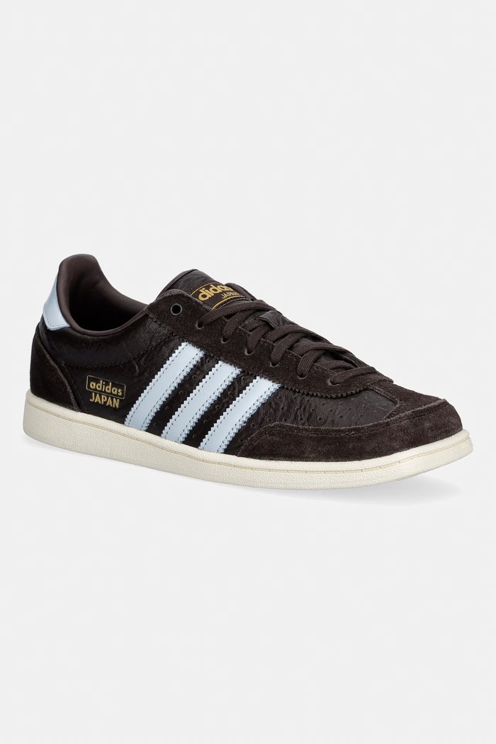 adidas Originals Japan SQ sneakersy damskie skórzane brązowy KI2703
