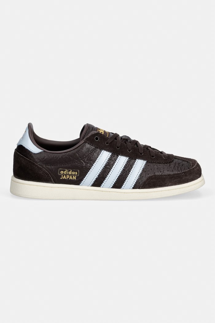 adidas Originals Japan SQ sneakersy damskie skórzane KI2703 brązowy AW26