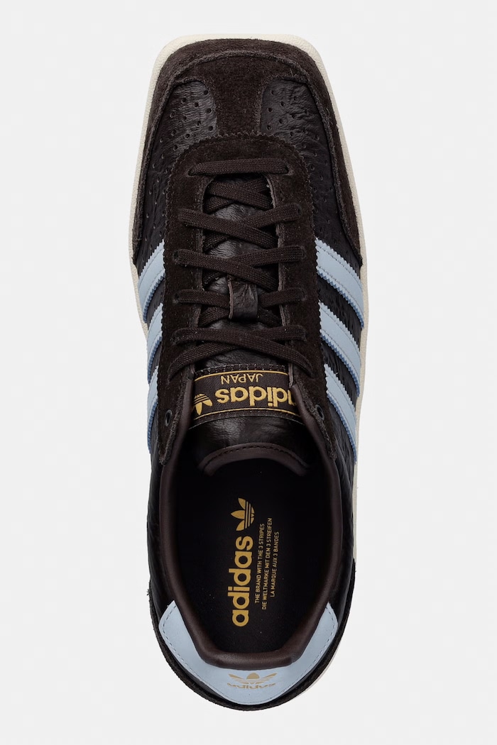 adidas Originals Japan SQ sneakersy damskie skórzane brązowy KI2703