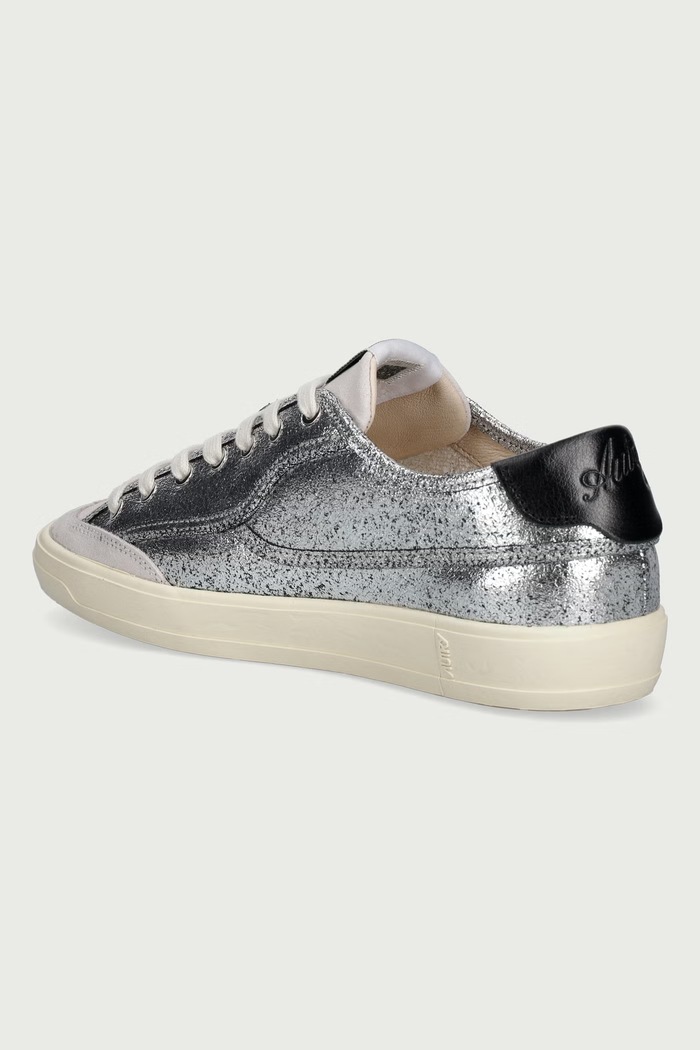 Obuwie AUTRY Windscape sneakersy damskie skórzane SCLWJC01 srebrny
