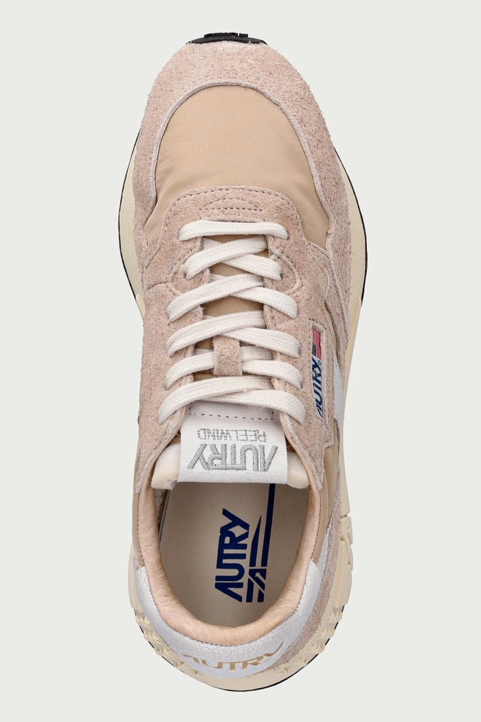 Reelwind sneakersy damskie AUTRY WWLWNC08 brązowy