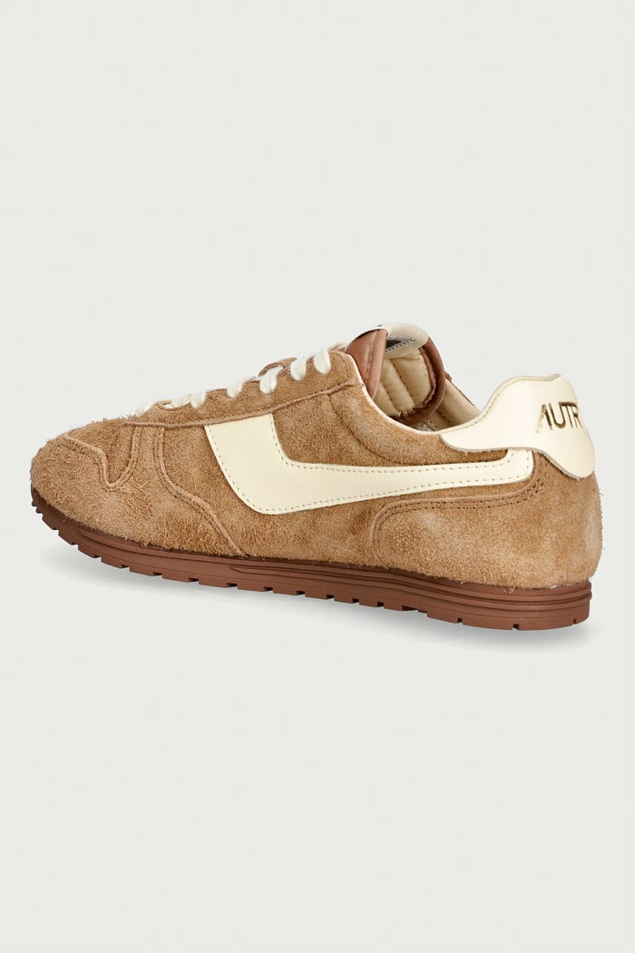 Obuwie AUTRY Windspin sneakersy damskie zamszowe WSLWUB40 brązowy
